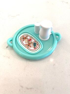 Peppa Pig Christmas Holiday Tray Accessory Gingerbread Cookies Milk Replacement